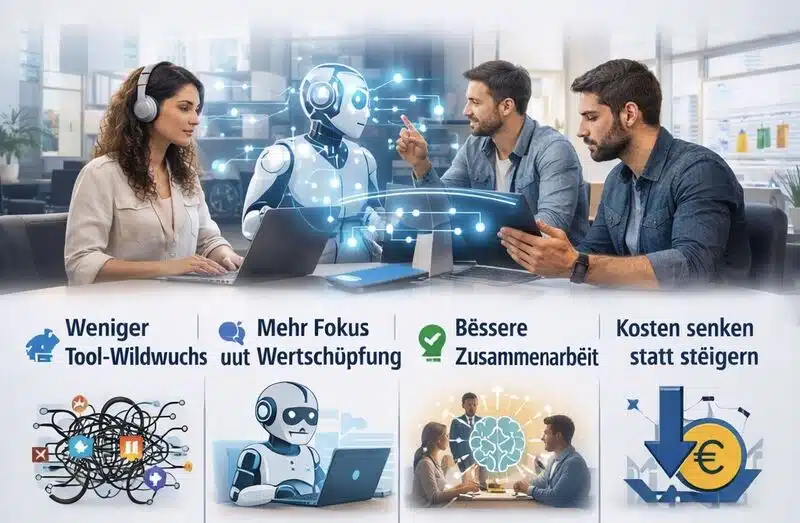 Arbeiten Sie smarter, nicht härter – mit KI 